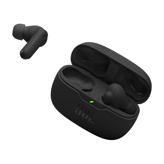 JBL Wave Beam 2 - Black - True Wireless Noise Cancelling Earbuds - Detailshot 2